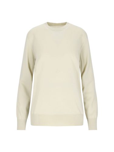 Merino Wool Crew Neck Sweater - Jil Sander - Modalova