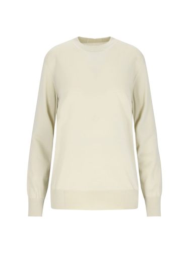 Merino Wool Crew Neck Sweater - Jil Sander - Modalova