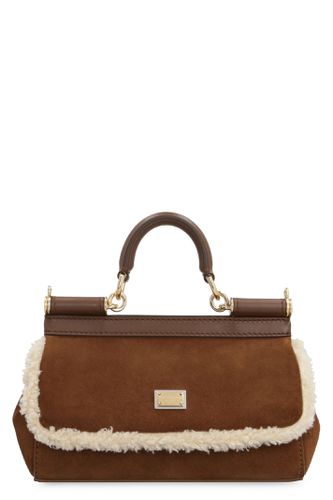 Sicily Suede Handbag - Dolce & Gabbana - Modalova