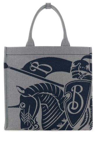 Embroidered Canvas Shopping Bag - Burberry - Modalova