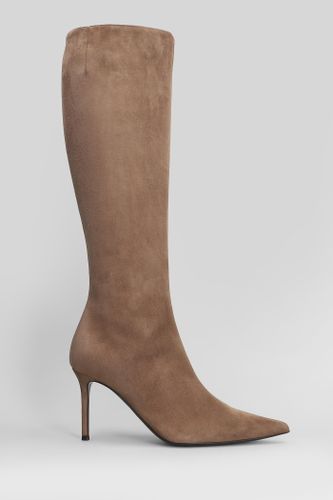 Raquel 85 High Heels Boots In Suede - Giuseppe Zanotti - Modalova