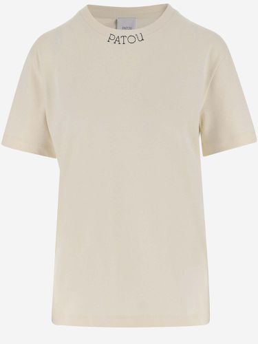 Patou Cotton T-shirt With Logo - Patou - Modalova