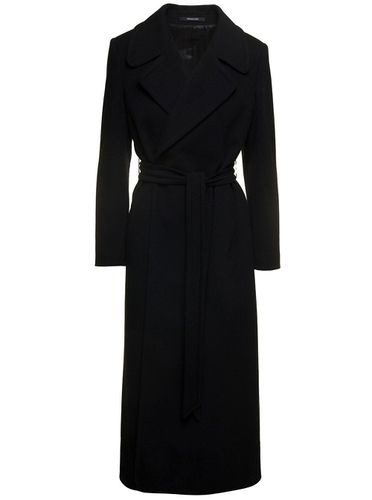 Double-breasted Mid-length Coat - Tagliatore - Modalova