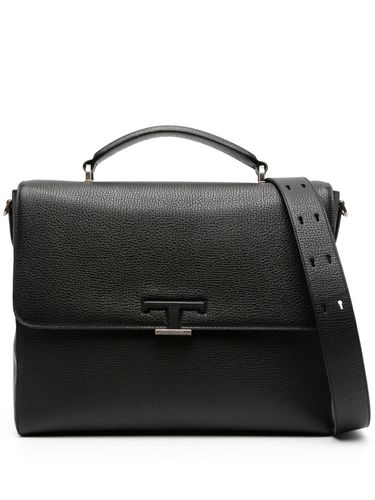 Timeless Leather Slim Briefcase - Tod's - Modalova