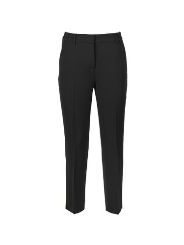 Black High-waisted Trousers For Women - Via Masini 80 - Modalova