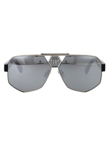 Plein Badge Sunglasses - Philipp Plein - Modalova