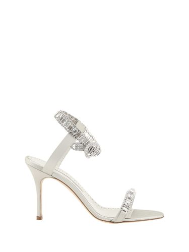 Manolo Blahnik Asasan Satin Sandals - Manolo Blahnik - Modalova