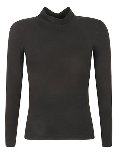 Round Neck Fitted Sweater - Balenciaga - Modalova