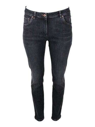 Buttoned Classic Jeans - Brunello Cucinelli - Modalova