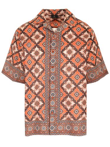 Etro Printed Cotton Shirt - Etro - Modalova