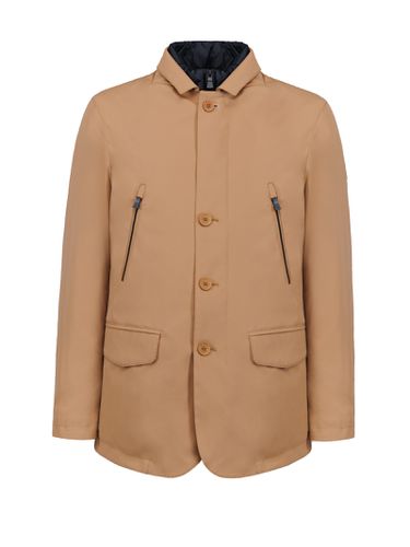 Mens Sand Jacket With Buttons - People Of Shibuya - Modalova