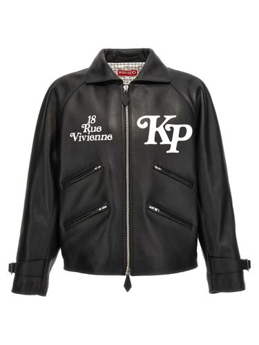 By Verdy Leather Motorcycle Jacket - Kenzo - Modalova