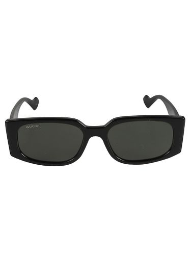 Gucci Eyewear Gg Plaque Sunglasses - Gucci Eyewear - Modalova