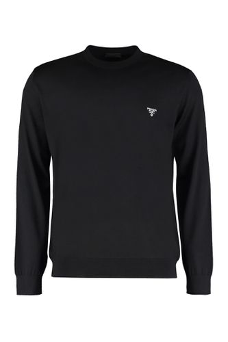 Prada Virgin Wool Crew-neck Sweater - Prada - Modalova