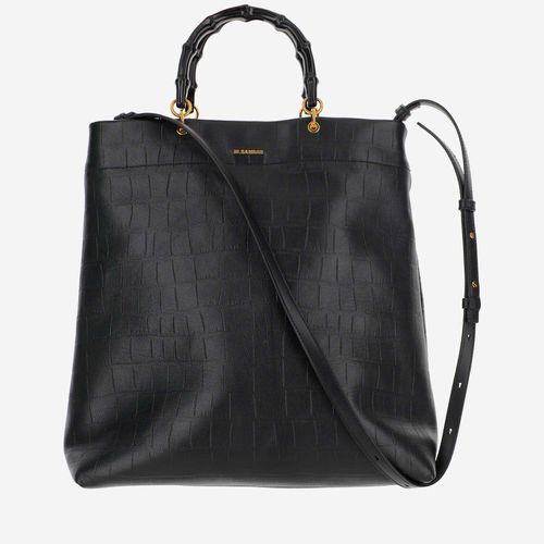 Embossed Leather Tote Bag - Jil Sander - Modalova