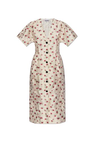 Ganni Floral Dress - Ganni - Modalova