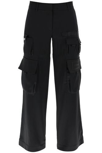 Toybox Cargo Pants In Satin - Off-White - Modalova