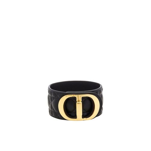 Dior Logo Cannage Leather Bracelet - Dior - Modalova