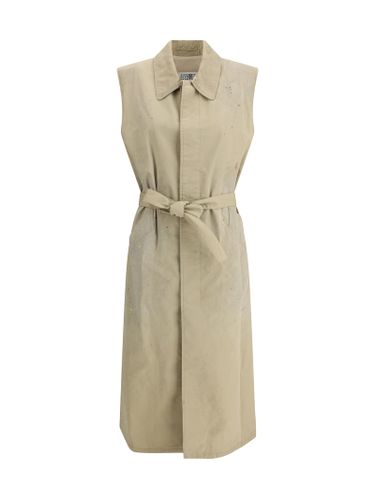 MM6 Maison Margiela Long Vest - MM6 Maison Margiela - Modalova