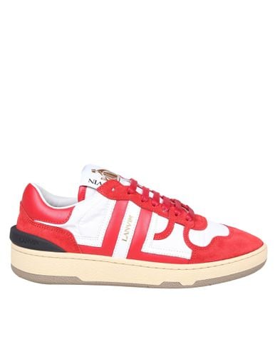 Clay Low Top Sneakers In Leather And Nylon Color / - Lanvin - Modalova