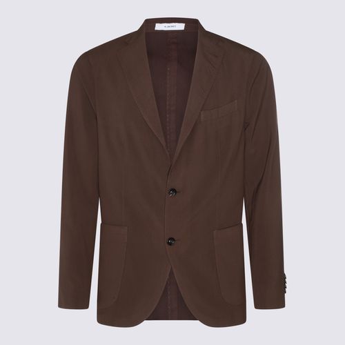 Boglioli Brown Wool Blazer - Boglioli - Modalova