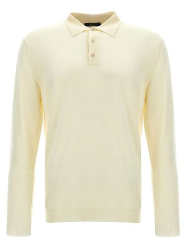 Zanone Wool Polo Shirt - Zanone - Modalova