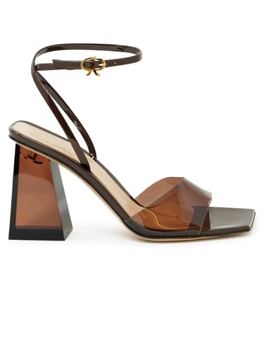 Glass Patent Leather Sandals - Gianvito Rossi - Modalova