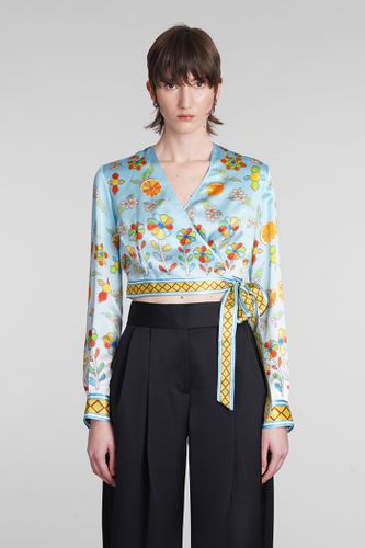 Yoruba Flowers Silk Shirt - Casablanca - Modalova