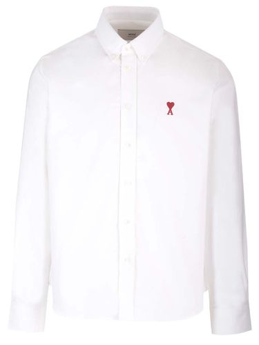 Ami De Coeur Button-down Shirt - Ami Alexandre Mattiussi - Modalova