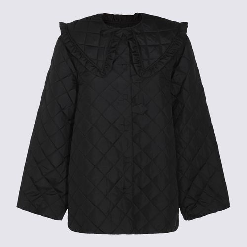 Ganni Black Down Jacket - Ganni - Modalova