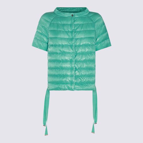 Herno Green Down Jacket - Herno - Modalova