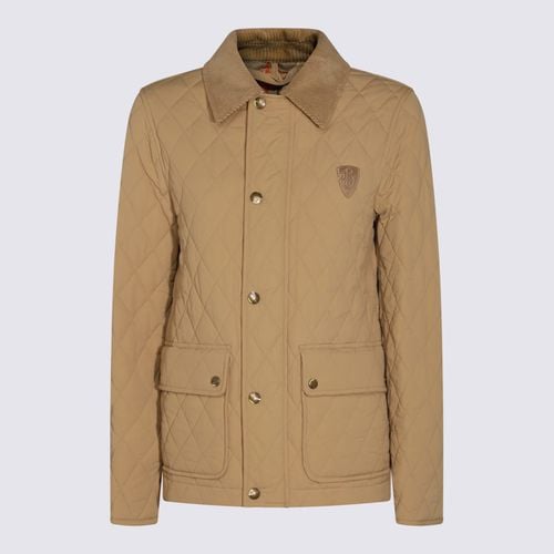 Burberry Beige Down Jacket - Burberry - Modalova