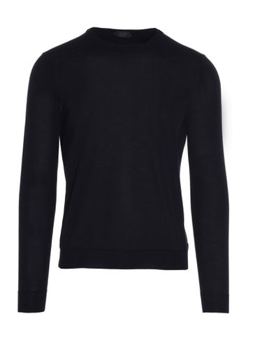 Zanone Crewneck Cotton Sweater - Zanone - Modalova