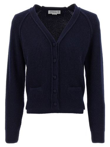 Stepped Hem Cardigan - Victoria Beckham - Modalova