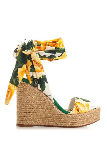 Dolce & Gabbana Wedge Sandals - Dolce & Gabbana - Modalova