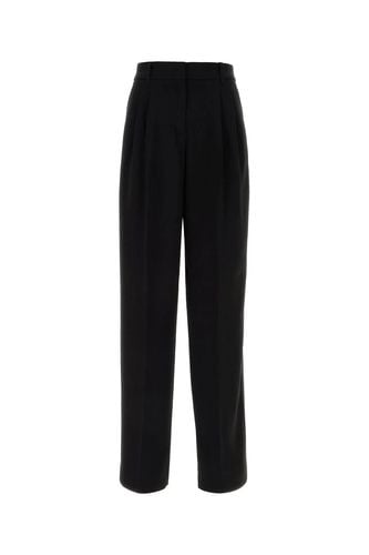 Black Cady Latina Wide-leg Pant - Max Mara Studio - Modalova