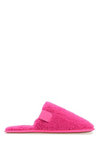 Loewe Fluo Pink Pile Slippers - Loewe - Modalova