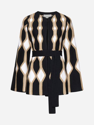 Wool And Silk Belted Cardigan - Chloé - Modalova