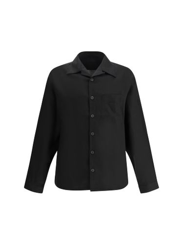 Prada Black Linen Shirt - Prada - Modalova