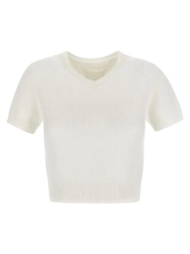 Maison Margiela Knit Cropped Top - Maison Margiela - Modalova