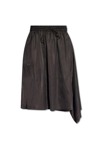 Asymmetric-hem Drawstring Draped Skirt - Y-3 - Modalova