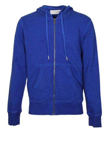 Journey Blue Cotton Sweatshirt - Golden Goose - Modalova