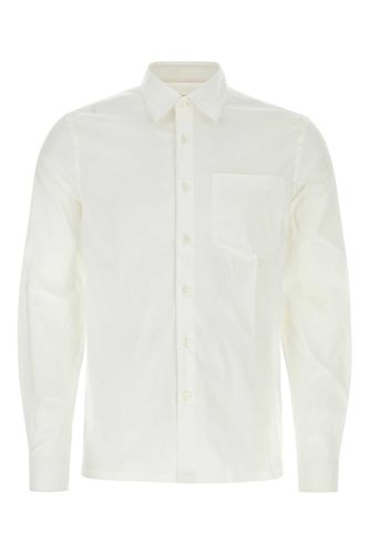 Prada White Poplin Shirt - Prada - Modalova