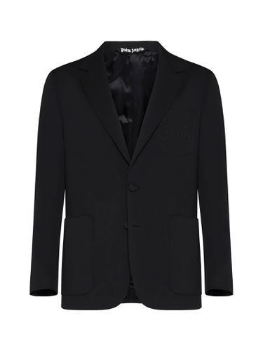 Single-breasted Tailored Blazer - Palm Angels - Modalova