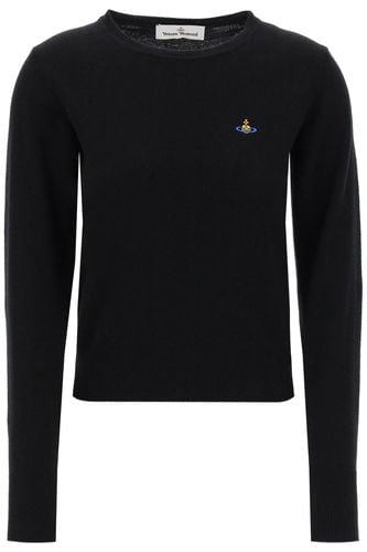 Bea Cardigan With Logo Embroidery - Vivienne Westwood - Modalova