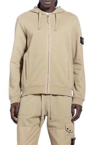 Logo-patch Zipped Hoodie - Stone Island - Modalova