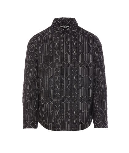 All Monogram Quiltedoverjacket - Palm Angels - Modalova