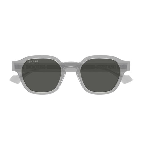 Gg1730s Linea Lettering 004 Grey Grey Sunglasses - Gucci Eyewear - Modalova