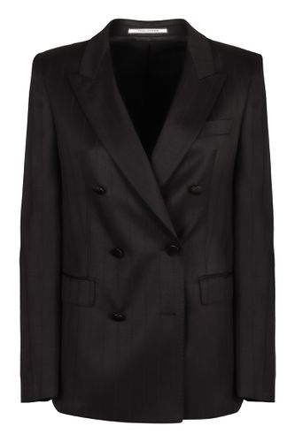 Double-breasted Wool Blazer - Tagliatore 0205 - Modalova