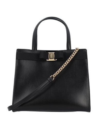 Vara Bow Top Handle Tote Bag - Ferragamo - Modalova